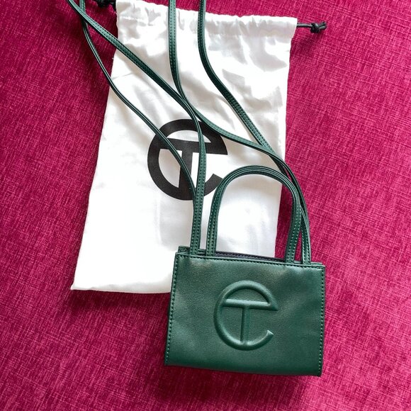 Telfar Small Shopping Bag — Dark Olive (Excellent Used) - Picture 1 of 3